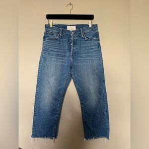 MOTHER Blue Denim Jeans